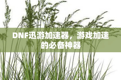 游戏加速的必备神器图片