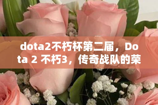 dota2不朽杯第二届，Dota 2 不朽3，传奇战队的荣耀与传承