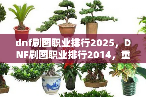 dnf刷图职业排行2025,DNF刷图职业排行2014,重温经典,探索最强阵容 dnf刷图职业排行2025,DNF刷图职业排行2014,重温经典,探索最强阵容