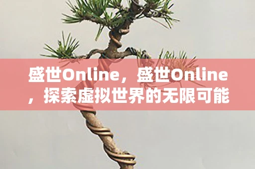 盛世Online，盛世Online，探索虚拟世界的无限可能