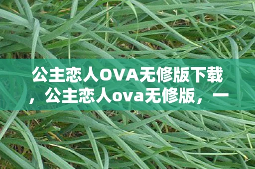 公主恋人OVA无修版下载，公主恋人ova无修版，一场视觉与情感的盛宴