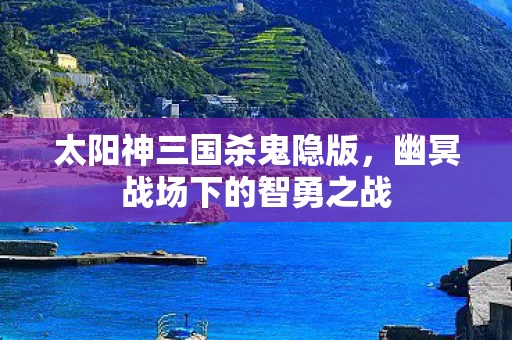 幽冥战场下的智勇之战图片