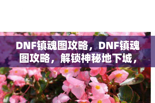 DNF镇魂图攻略,DNF镇魂图攻略,解锁神秘地下城,挑战终极BOSS DNF镇魂图攻略,DNF镇魂图攻略,解锁神秘地下城,挑战终极BOSS