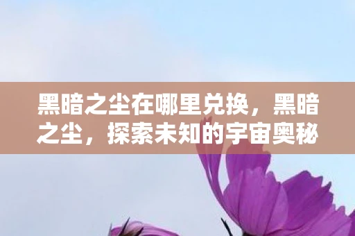 黑暗之尘在哪里兑换,黑暗之尘,探索未知的宇宙奥秘 黑暗之尘在哪里兑换,黑暗之尘,探索未知的宇宙奥秘