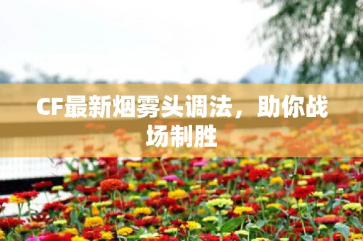 CF最新烟雾头调法，助你战场制胜