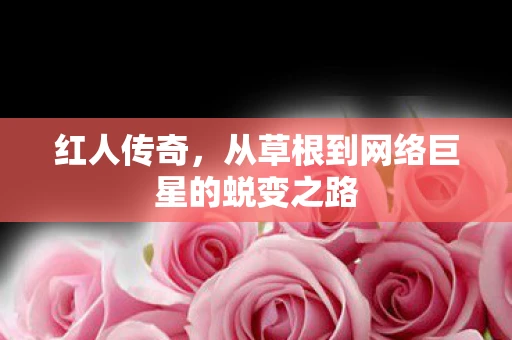 红人传奇，从草根到网络巨星的蜕变之路