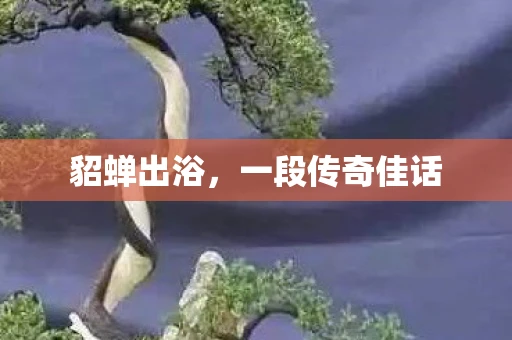 貂蝉出浴，一段传奇佳话