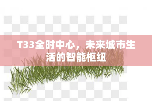 T33全时中心,未来城市生活的智能枢纽 T33全时中心,未来城市生活的智能枢纽