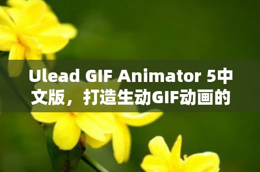Ulead GIF Animator 5中文版,打造生动GIF动画的利器 Ulead GIF Animator 5中文版,打造生动GIF动画的利器