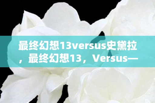 最终幻想13versus史黛拉，最终幻想13，Versus—一场跨越时空的战斗
