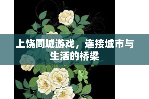 上饶同城游戏，连接城市与生活的桥梁