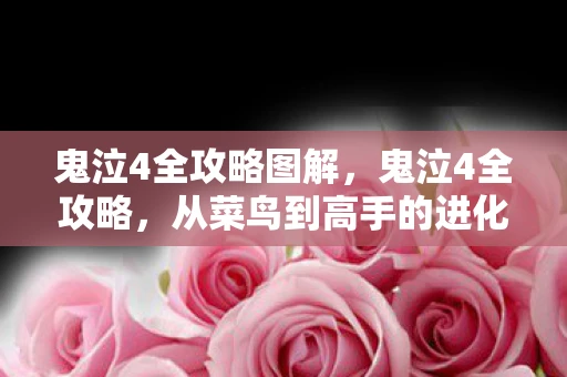 鬼泣4全攻略图解，鬼泣4全攻略，从菜鸟到高手的进化之路