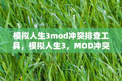 模拟人生3mod冲突排查工具，模拟人生3，MOD冲突与解决方案