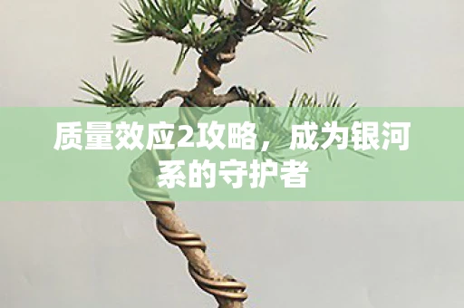 质量效应2攻略，成为银河系的守护者