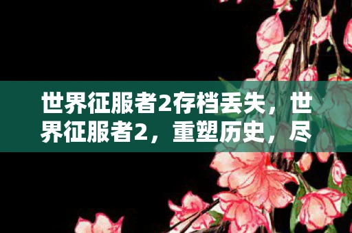 世界征服者2存档丢失，世界征服者2，重塑历史，尽在存档之间
