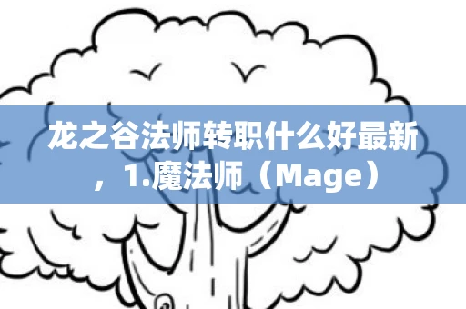 龙之谷法师转职什么好最新，1.魔法师（Mage）