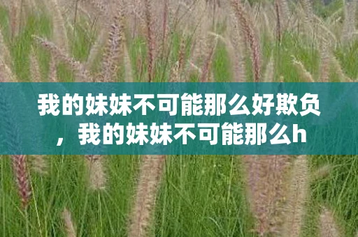 我的妹妹不可能那么好欺负,我的妹妹不可能那么h 我的妹妹不可能那么好欺负,我的妹妹不可能那么h