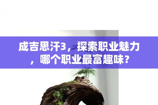 哪个职业最富趣味图片