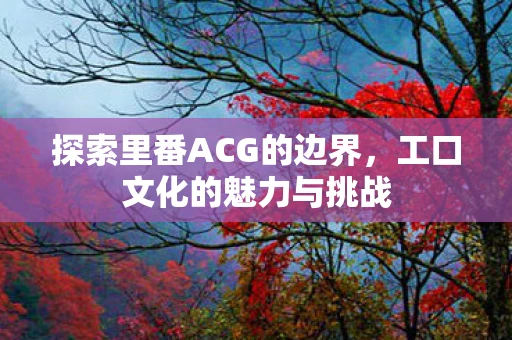 探索里番ACG的边界，工口文化的魅力与挑战