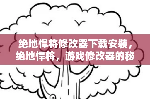 绝地悍将修改器下载安装，绝地悍将，游戏修改器的秘密与争议