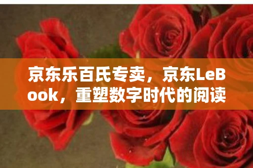 京东乐百氏专卖，京东LeBook，重塑数字时代的阅读体验