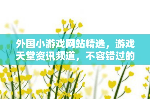 外国小游戏网站精选图片