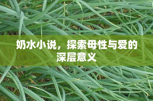 奶水小说，探索母性与爱的深层意义