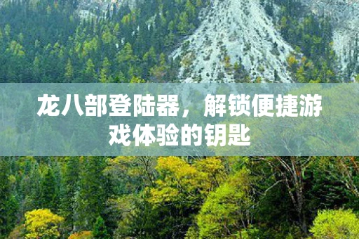 龙八部登陆器，解锁便捷游戏体验的钥匙