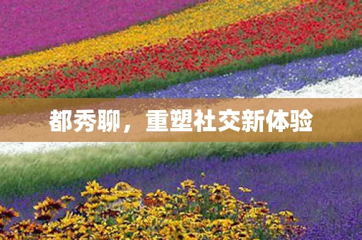 都秀聊，重塑社交新体验