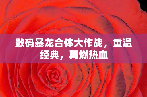 数码暴龙合体大作战，重温经典，再燃热血