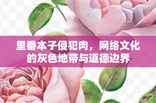 里番本子侵犯肉，网络文化的灰色地带与道德边界