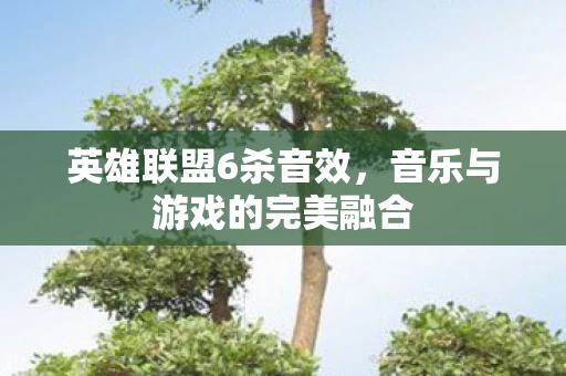 英雄联盟6杀音效，音乐与游戏的完美融合