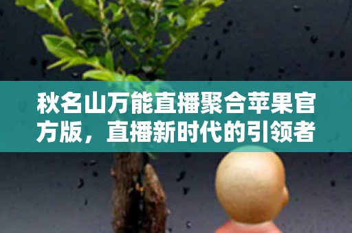 秋名山万能直播聚合苹果官方版图片