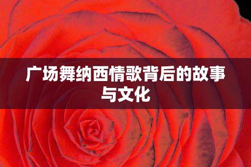 广场舞纳西情歌背后的故事与文化