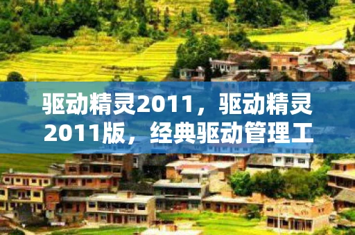 驱动精灵2011，驱动精灵2011版，经典驱动管理工具的回忆与回顾