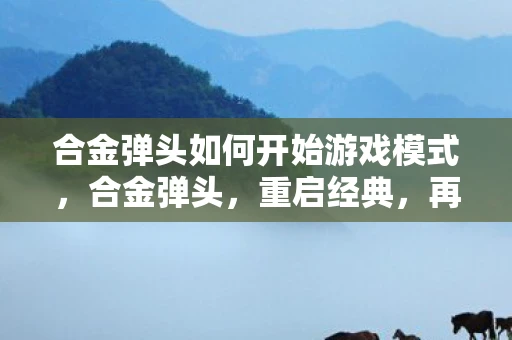合金弹头如何开始游戏模式，合金弹头，重启经典，再续传奇