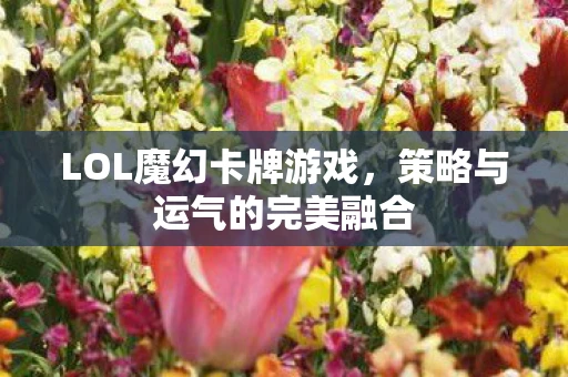 LOL魔幻卡牌游戏，策略与运气的完美融合