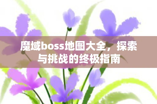 魔域boss地图大全，探索与挑战的终极指南