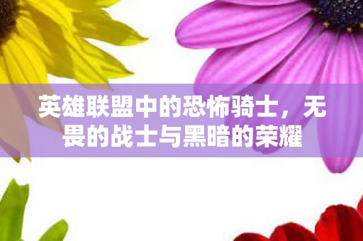 无畏的战士与黑暗的荣耀图片