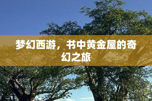 梦幻西游，书中黄金屋的奇幻之旅