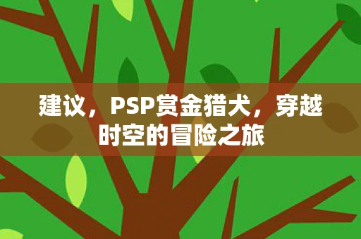 建议，PSP赏金猎犬，穿越时空的冒险之旅