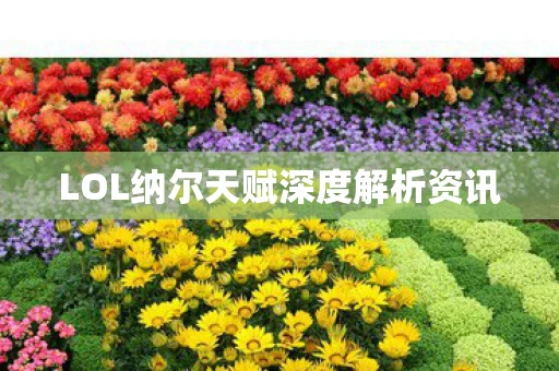 LOL纳尔天赋深度解析资讯