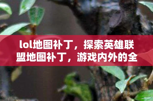 lol地图补丁，探索英雄联盟地图补丁，游戏内外的全新体验