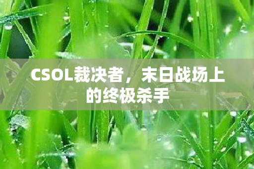 CSOL裁决者，末日战场上的终极杀手