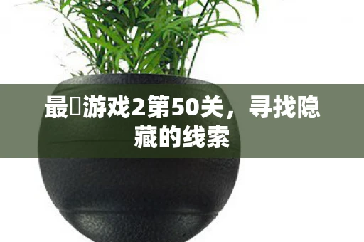 最囧游戏2第50关，寻找隐藏的线索