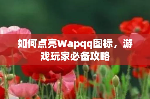 如何点亮Wapqq图标图片