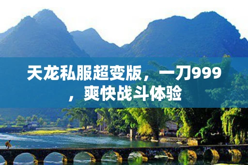 天龙私服超变版，一刀999，爽快战斗体验