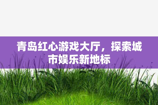 青岛红心游戏大厅，探索城市娱乐新地标