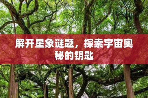 解开星象谜题，探索宇宙奥秘的钥匙
