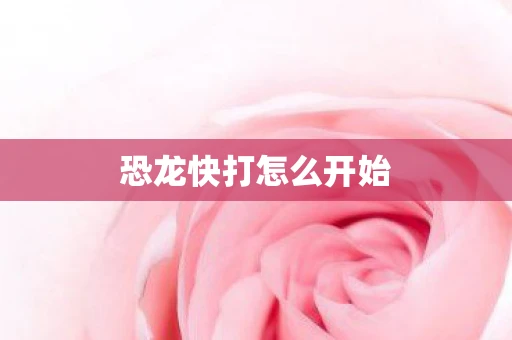 恐龙快打怎么开始